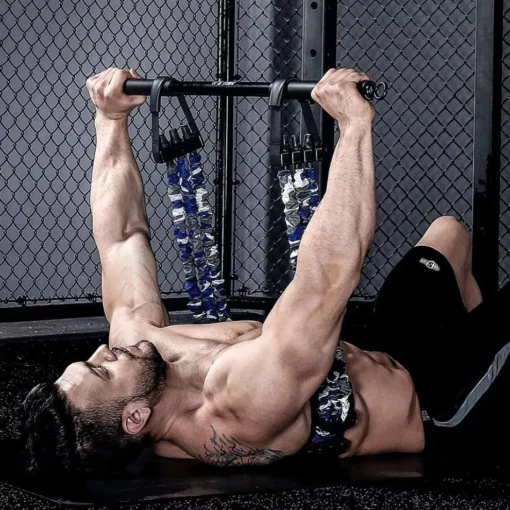 Adjustable Resistance Training Band Set for Full Body Workout - Image 8