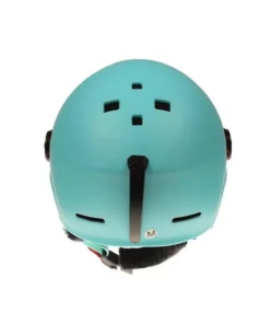 Winter Sports Ski Helmet with Integrated Visor and Adjustable Comfort