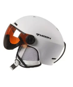 Winter Sports Ski Helmet with Integrated Visor and Adjustable Comfort