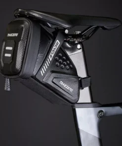 Waterproof Mountain Bike Saddle Bag with Reflective Design and Hardshell Protection