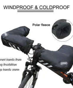 Reflective Winter Cycling Handle Gloves