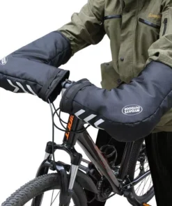 Reflective Winter Cycling Handle Gloves