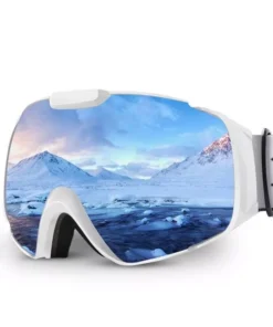 Multi-Purpose OTG Ski Goggles with Anti-Fog, UV Protection & Helmet Compatibility