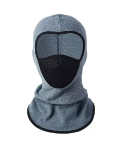 Winter Velvet Warm Breathable Ski Hood with Visor – Unisex Outdoor Cold Weather Gear