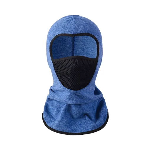 Winter Velvet Warm Breathable Ski Hood with Visor – Unisex Outdoor Cold Weather Gear