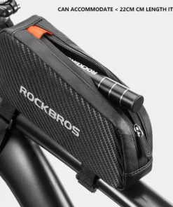 Compact Reflective Cycling Handlebar Bag