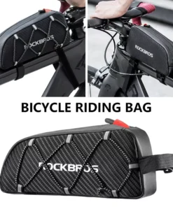 Compact Reflective Cycling Handlebar Bag