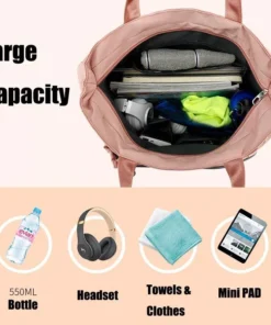 Multifunctional Tennis and Badminton Racket Bag – Portable, Waterproof, Unisex Shoulder Sports Bag