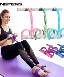 Multifunctional Pedal Resistance Band for Full-Body Toning