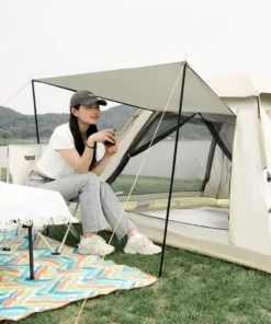 Instant Setup 5-8 Person Waterproof Camping Tent with Carry Bag