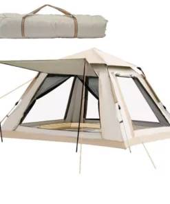 Instant Setup 5-8 Person Waterproof Camping Tent with Carry Bag