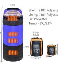 USB Heated Waterproof Sleeping Bag