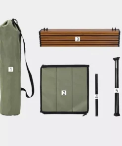 Compact 2-in-1 Outdoor Folding Table & Storage Box