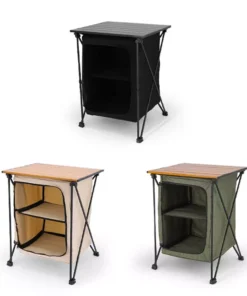 Compact 2-in-1 Outdoor Folding Table & Storage Box