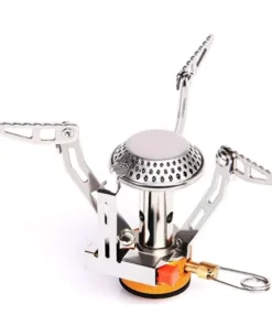 Portable Titanium Gas Stove for Outdoor Adventure – Lightweight, Durable, & Compact