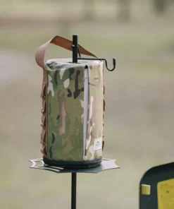 Compact Camouflage Outdoor Tissue Box – Portable, Durable, and Versatile for Camping