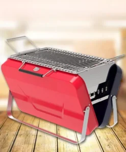 Compact Stainless Steel Folding Brazier Grill – Perfect for Camping and Outdoor BBQ