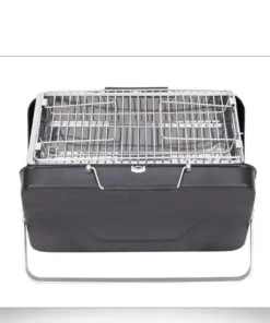 Compact Stainless Steel Folding Brazier Grill – Perfect for Camping and Outdoor BBQ