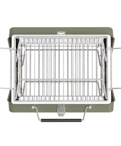 Compact Stainless Steel Folding Brazier Grill – Perfect for Camping and Outdoor BBQ
