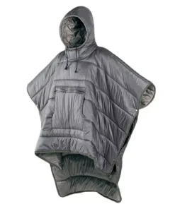 Portable Cloak-Style Thermal Sleeping Bag for Camping & Hiking