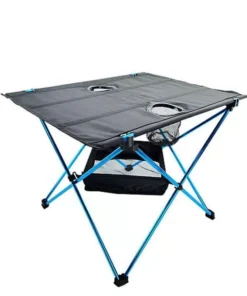 Ultra-Light Folding Outdoor Picnic Table Set with Aluminum Alloy Frame