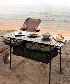 Korean-Style Portable Folding Outdoor Picnic Table