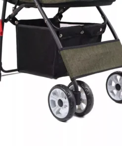 Lightweight Pet Stroller for Dogs & Cats with 360° Rotating Wheels