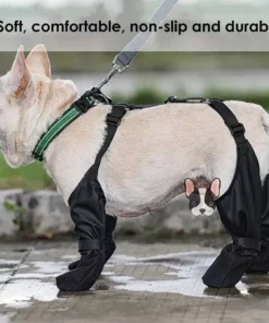 Adjustable Waterproof Dog Shoes for Outdoor Adventures