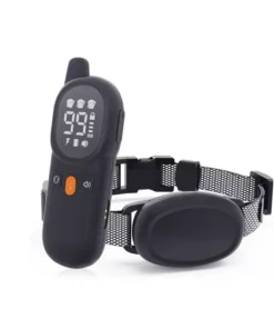 Rechargeable 800M Dog Training Collar with Sound, Vibration & Shock Features