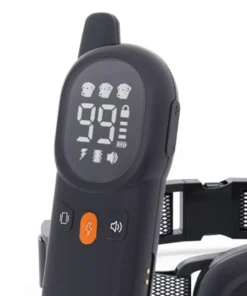 Rechargeable 800M Dog Training Collar with Sound, Vibration & Shock Features