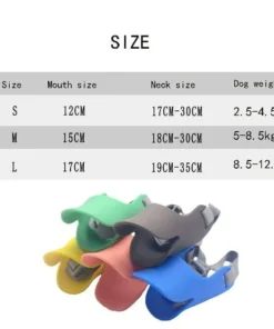 Silicone Dog Muzzle Mouth Mask