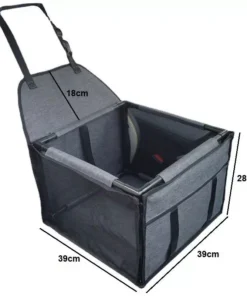 Waterproof Pet Car Seat Cover & Hammock for Small to Medium Dogs