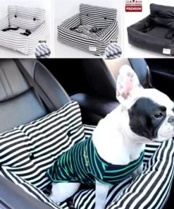 Luxury Pet Car Seat Pad with Safety Belt