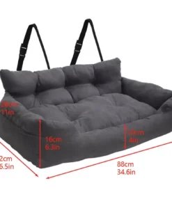 Spacious & Secure Pet Sofa Carrier for Medium to Large Dogs