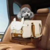 Compact Safety Car Seat for Small Dogs & Cats – Portable & Washable Travel Pet Carrier