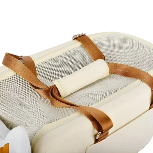 Compact Safety Car Seat for Small Dogs & Cats – Portable & Washable Travel Pet Carrier