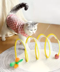 Cat Adventure Tunnel Playful Hide & Seek Toy