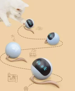 Smart Interactive LED Cat Ball Toy