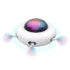 Interactive Electric Cat Teaser with Adjustable Feather Speed & Auto Navigation