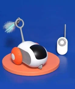 Interactive Gravity Sports Car Remote Control Cat Toy