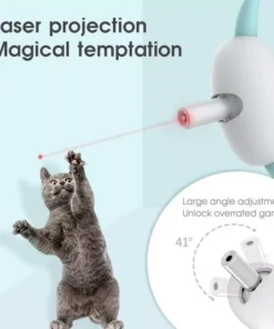 USB Rechargeable Interactive Laser Cat Collar