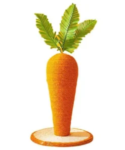 Delightful Carrot Sisal Cat Scratching Post