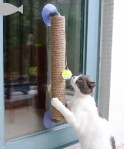 Deluxe Window-Mount Cat Scratcher