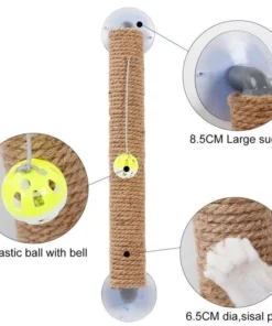 Deluxe Window-Mount Cat Scratcher