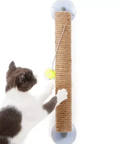 Deluxe Window-Mount Cat Scratcher