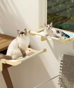 Adjustable Cat Window Hammock Perch