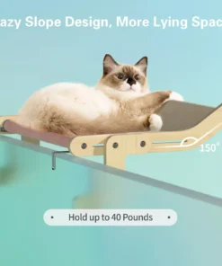 Adjustable Cat Window Hammock Perch