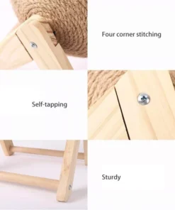 Ball Cat Scratcher Eco-Friendly Paws Grinder