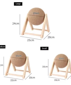 Ball Cat Scratcher Eco-Friendly Paws Grinder