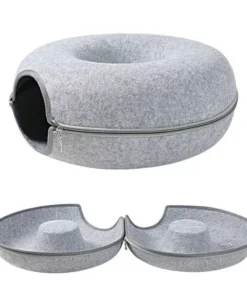 Donut Cat Bed for 2 Cats